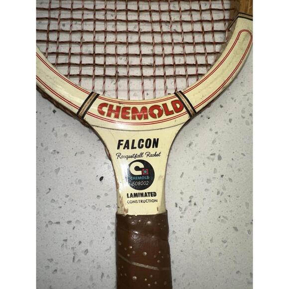 Vintage Chemold Court Paddle Tennis Racket Racquet Racket - Picture 4 of 6